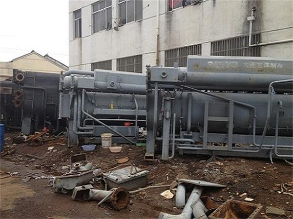 回收二手冷水机组，溴化锂中央空调回收